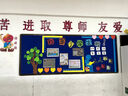 通用黑板報裝飾墻貼中小學(xué)教室布置材料幼兒園主題創(chuàng)意班級文化墻 通用款36 大：約3*1米黑板實圖比例 曬單實拍圖