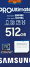 三星（SAMSUNG）PROUltimate 深藍(lán)旗艦TF(MicroSD)卡 U3 A2 V30 讀速高達(dá)200MB/s 寫入高達(dá)130MB/s 游戲高速內(nèi)存卡 512G 曬單實(shí)拍圖