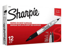 銳意sharpie記號(hào)筆防75酒精噴灑消毒筆不防酒精擦拭實(shí)驗(yàn)室油性標(biāo)記筆極細(xì)無塵筆單頭雙頭馬克筆 32001雙頭黑色整盒12支 曬單實(shí)拍圖