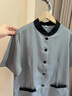 萬(wàn)嘉宜萊保潔服長(cháng)袖酒店客房清潔阿姨制服保潔家政商場(chǎng)物業(yè)保潔工作服短袖 短袖 淺灰色上衣 3XL （115-130斤） 曬單實(shí)拍圖