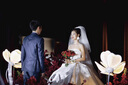 斯睿霖婚紗新娘主紗2024緞面婚紗禮服2024新款抹胸新娘小個(gè)子主紗法式質(zhì) 單件白色齊地婚紗 XS 體重80斤左右 曬單實(shí)拍圖