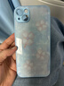 菲鳥(niǎo)歸林四葉草蘋(píng)果15手機殼新款iPhone15prmax簡(jiǎn)約15Plus玻璃殼14Pro潮款 玻璃-遠峰藍-JH鎏金四葉草藍底 iPhone 14 Plus 曬單實(shí)拍圖