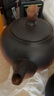 容山堂 粗陶普洱煮茶壺電陶爐功夫茶具套裝燒水壺泡黑茶壺側(cè)把 粗陶壺-祥云鈕側(cè)把 曬單實拍圖