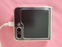 三星（SAMSUNG）Galaxy Z Flip5全網(wǎng)通小折疊5G小巧隨行庫存顏值高清拍照智能手機大視野外屏掌心小屏AI同聲翻譯 云影灰 8+256GB美版 曬單實(shí)拍圖