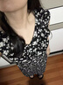 Jret茶歇法式赫本風(fēng)黑色碎花連衣裙子女夏季2025新款氣質(zhì)收腰長裙 【黑色小飛袖碎花連衣裙】【釣系 L 55/60kg 曬單實(shí)拍圖
