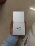 西蒙鋼化玻璃開關(guān)插座一開五孔啞光質(zhì)感全面板M3璃彩冰釉白 五孔插座 曬單實拍圖