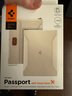 spigenuniversal Passport Holder保護套 多功能護照保護卡包皮夾套錢包高端出國旅行旅游收納盒手機sim 波西尼亞米色+掛繩橙色 防盜刷護照夾 曬單實拍圖