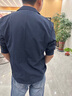 羅蒙（ROMON）冰絲泡泡紗休閑西服男春夏輕商務(wù)小西裝男輕薄透氣防曬服男士外套 灰色 XL -180碼 曬單實(shí)拍圖