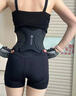百斯銳5D超薄護腰帶腰間盤(pán)突出腰肌勞損健身運動(dòng)深蹲男士透氣支撐束腰女 黑色【5D超薄護腰】禮盒+絨布帶 M（腰圍71-88厘米） 曬單實(shí)拍圖
