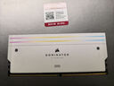 美商海盜船（USCORSAIR）96GB(48Gx2)套裝 DDR5 7000 臺式機內(nèi)存條 統(tǒng)治者泰坦 RGB燈條 白色 C40 曬單實拍圖