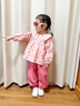 史努比女童套裝2025新款洋氣兒童時(shí)髦韓版衣服女孩春秋裝純棉休閑兩件套 兩件套 純棉 105 建議身高91-105cm 曬單實(shí)拍圖