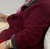 大唐夫人奶奶春秋季外套女中老年女裝秋裝媽媽小個(gè)子老人洋氣衣服加絨立領(lǐng) 曬單實(shí)拍圖