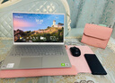 晴熙筆記本電腦內膽包蘋(píng)果MacBookair13保護套華為MatebookD14寸男女 櫻語(yǔ)粉【可當支架+鼠標墊】 適配15-16英寸寸電腦 曬單實(shí)拍圖