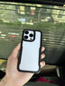 MOZK 適用蘋果16pro手機(jī)殼iphone15promax四角氣囊防摔保護(hù)套ip14pro透明13硅膠全包輕薄高級(jí)感男女 刀鋒四角防摔【石墨黑】+鋼化膜 蘋果16Pro 曬單實(shí)拍圖