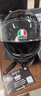 AGV K5S摩托車雙鏡片頭盔機(jī)車跑盔男女騎行全盔四季通用安全帽3C BLACK XL（適合60-63頭圍） 曬單實(shí)拍圖