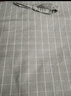 黃河口老粗布四件套純棉全棉加厚純色條紋方格被套床單四件套 家紡床上四件套 小格子淡藍色 1.8/2.0米床四件套/被套2.0*2.3 曬單實(shí)拍圖