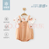 巴厘小豬新生兒衣服夏季空調(diào)服薄款長袖睡衣初生寶寶哈衣爬爬 【假背帶包屁衣】兔氣揚(yáng)眉 80cm 曬單實(shí)拍圖