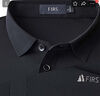 杉杉（FIRS）短袖t恤男士半袖上商務(wù)休閑透氣衣服男士夏季男裝 黑色  4XL 曬單實(shí)拍圖