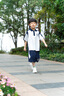 巴拉巴拉【商場同款】兒童短袖套裝2025新款童裝夏季男兩件套速干 白藍(lán)色調(diào)00318 130 曬單實拍圖