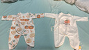 十月結晶嬰兒衣服連體衣秋冬款純棉新生兒男女寶寶哈衣爬服四季款 柿柿如意兩件裝【A類(lèi)純棉】 66cm 【建議3-6個(gè)月寶寶】 曬單實(shí)拍圖