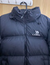 駱駝火山羽絨服情侶短款白鴨絨輕暖面包服城市輕戶外M13CR07089 幻影黑，男女同款 L 曬單實拍圖