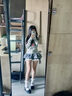 JIOESC洛麗塔南瓜褲安全褲防走光蛋糕裙褲多層蓬蓬裙撐打底親子少女短褲 格子【一件】 S 75-105斤 曬單實拍圖