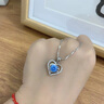 S999足銀吊墜單墜愛心四葉草墜子女款單獨小掛墜不含鏈純銀飾配件 【單吊墜無鏈】下單備注型號 曬單實拍圖