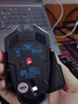 狼蛛 AULA無線電競游戲鼠標可充電靜音電腦筆記本通用金屬機械競技滑鼠通用舒適 黑色靜音版金屬機械鼠標 標配 曬單實拍圖