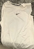 耐克（NIKE）官方PRO DRI-FIT男子速干緊身無袖訓(xùn)練上衣秋季FB7915 100白/黑 2XL 曬單實拍圖