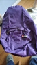 途尊牛津布抽繩束口袋雙肩包大容量輕便旅行背包折疊收納包運動(dòng)包 深紫色 曬單實(shí)拍圖