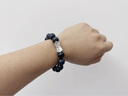 AWNL熔巖山火焰之刃財富手鏈男手串小眾輕奢飾品送男友生日禮物 藍線(xiàn)石 S碼 推薦手圍14-15CM 曬單實(shí)拍圖
