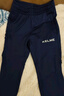 卡爾美（KELME）兒童運動(dòng)褲春秋季新款彈力跑步足球訓練褲針織收腿長(cháng)褲 黑色 140 曬單實(shí)拍圖