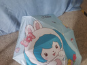 優(yōu)麗尚初音未來正版五折雨傘晴雨兩用遮陽傘加固加厚結(jié)實抗風(fēng)女生太陽傘 藍色坐著1把 初音萌趣五折傘 曬單實拍圖