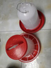 雞用飼料筒飲水器養雞自動(dòng)飲水器小雞鴨鵝喂食神器喝水壺食槽水槽 6斤水壺+5斤料筒【特厚組合】 曬單實(shí)拍圖