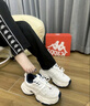KAPPA女鞋背靠背老爹鞋女2025夏季新款潮流網(wǎng)面透氣小白鞋休閑運動鞋女 經(jīng)典白/海昌藍 38 曬單實拍圖