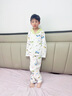 俞兆林（YUZHAOLIN）兒童睡衣春季男童家居服開(kāi)衫套裝純棉衣服童裝 可愛(ài)滿(mǎn)印 曬單實(shí)拍圖