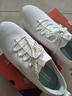 SKECHERS斯凱奇 WALK 6女士一腳蹬健步鞋124620 白色/銀色/WSL 38 曬單實(shí)拍圖