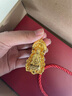 奢名紀火焰觀(guān)音黃金吊墜999足金包銀項鏈男女款送男友生日禮物實(shí)心真金 包3金克總重約29克火焰觀(guān)音吊墜送繩 曬單實(shí)拍圖