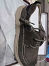 駱駝（CAMEL）牛皮舒適軟底通勤商務系帶復古休閑皮鞋 G15S545043 卡其/黑 38  曬單實拍圖
