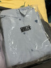 初語(yǔ)愛(ài)心刺繡襯衫女2025春秋新款簡(jiǎn)約百搭純色打底上衣純棉襯衣 天藍色 XL 曬單實(shí)拍圖