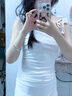 凡伊笑吊帶連衣裙裙子女2025夏季純欲長(zhǎng)裙高級(jí)感度假海邊沙灘裙包臀裙 法式純欲網(wǎng)紗拼接吊帶連衣裙 L 【建議100斤內(nèi)】 曬單實(shí)拍圖