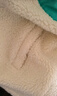 LEVI'S兒童童裝夾克棉服冬季外套搖粒絨連帽上衣男童女童 豆腐白 150/72 曬單實(shí)拍圖