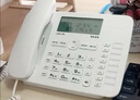 飛利浦（PHILIPS）錄音電話機(jī) 固定座機(jī) 辦公家用 自動手動錄音 1000小時通話錄音機(jī)身35度傾角 CORD385 白色 曬單實(shí)拍圖