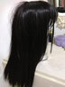 美蝶假發(fā)女長(cháng)發(fā)全頭套長(cháng)直發(fā)中長(cháng)中老年女士真發(fā)全真人發(fā)劉海發(fā)套自然 真人發(fā)遞針頭旋 自然黑 長(cháng)發(fā) 曬單實(shí)拍圖