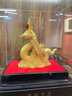 RWTW鴻運(yùn)當(dāng)頭金蛇絨沙金擺件工藝品蛇年吉祥物生肖紀(jì)念禮品 絨沙金大號(hào)鴻運(yùn)當(dāng)頭 曬單實(shí)拍圖