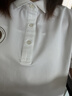 北羅高端冰絲Polo衫定制印logo4S店工作服夏季蔚來(lái)銷(xiāo)售文化衫短袖t恤 【A-純色冰感桑蠶絲】灰色 XL 【垂感抗皺】 曬單實(shí)拍圖
