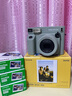 拍立得instax WIDE寬幅相紙 5寸寬幅相片紙 拍立得一次成像膠片紙 適用富士wide400 300 200 link wide 60張白邊寬幅相紙 曬單實(shí)拍圖