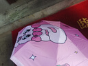 優(yōu)麗尚艾絲樂小兔節(jié)節(jié)收兒童雨傘防回彈晴雨兩用遮陽小學(xué)生全自動太陽傘 玫瑰期待1把 艾絲樂三折自動傘 曬單實拍圖