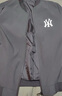 RJKJ輕奢品牌夾克男士春秋新款棒球領(lǐng)不規則格子印花外套中青年大碼上 Y墨綠夾克 XL (建議115-130斤) 曬單實(shí)拍圖
