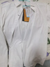 龍牙二代龍牙暗冰速干長(cháng)袖襯衫通勤商務(wù)涼感通勤透氣吸濕速干四面彈力 白色 L 180/100A （155-175斤） 曬單實(shí)拍圖